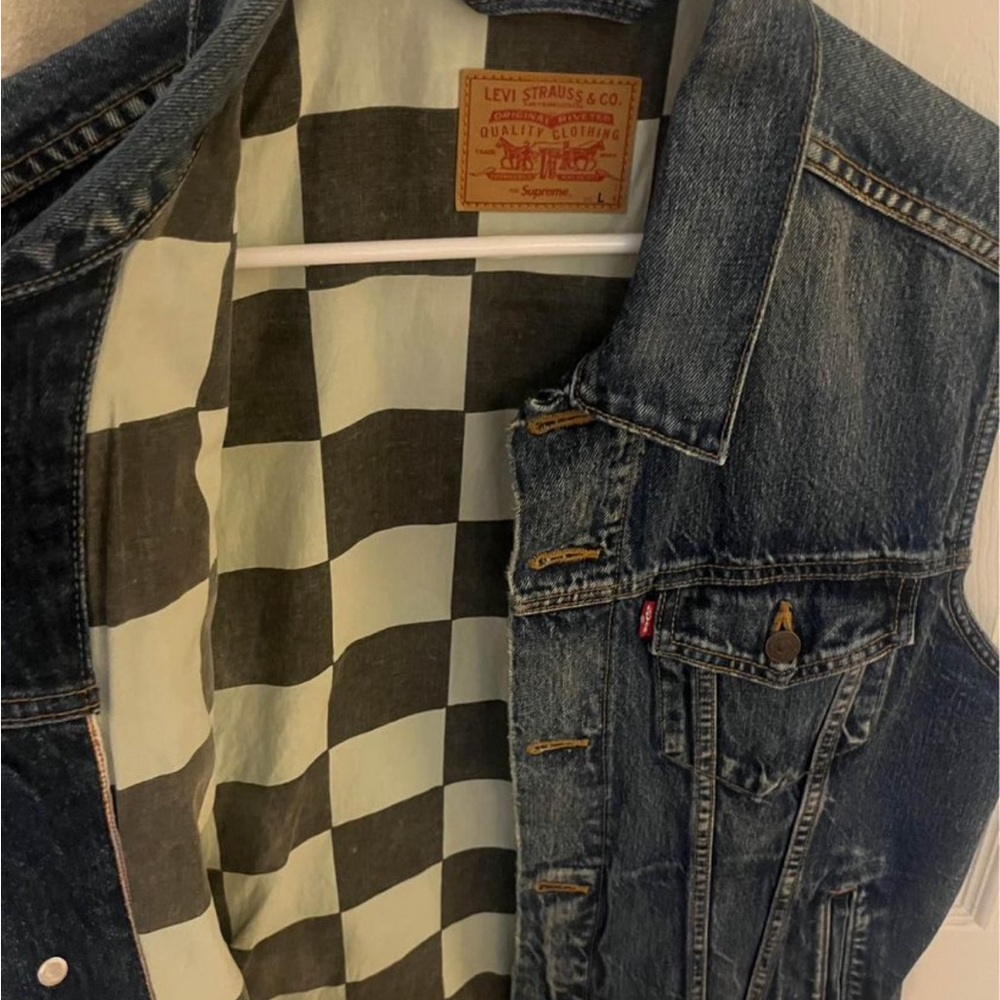 men's levi's x supreme vest